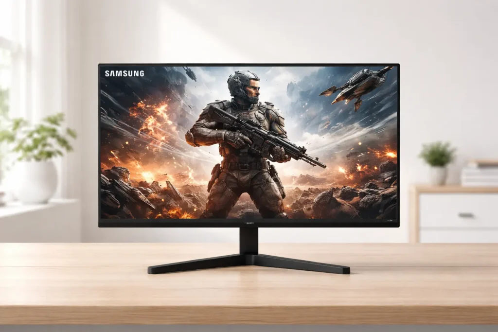 Precisa de monitor gamer Samsung 27" para jogos em 2026? Conheça 6 modelos ideais