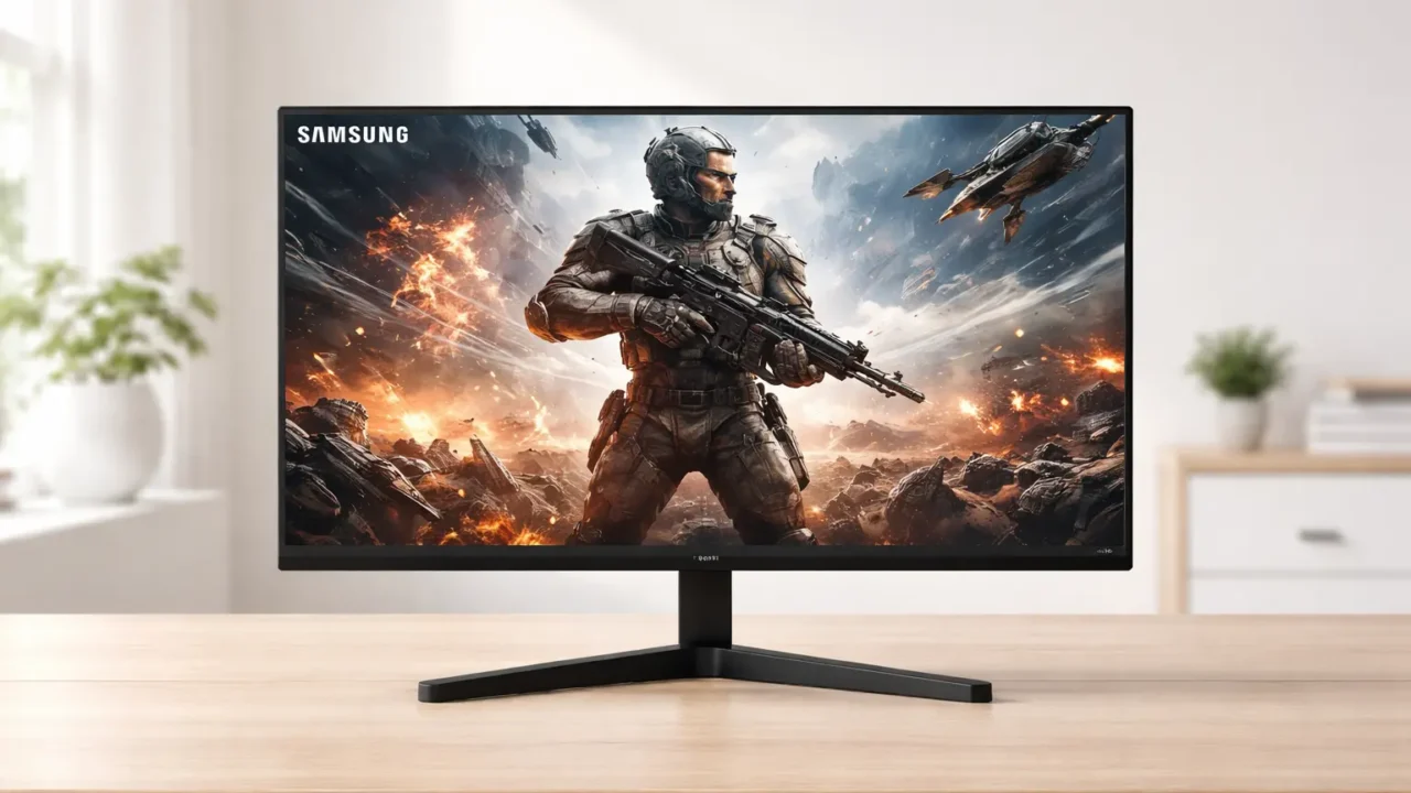 Precisa de monitor gamer Samsung 27" para jogos em 2026? Conheça 6 modelos ideais