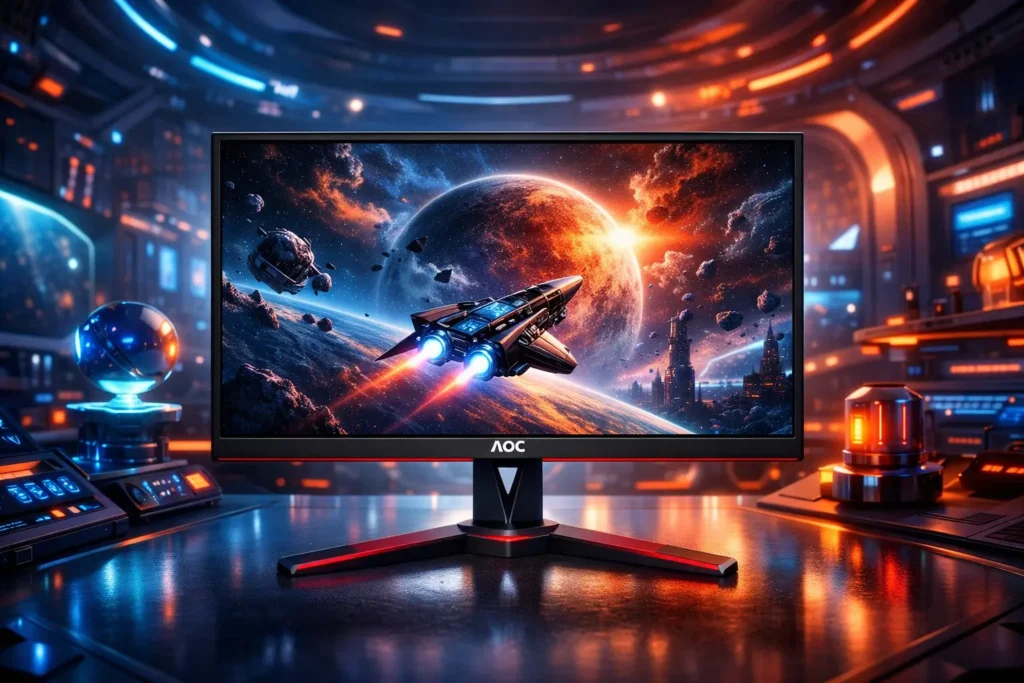 6 Monitores Gamer AOC 24” 180Hz por menos de R$900 — promoção por tempo limitado