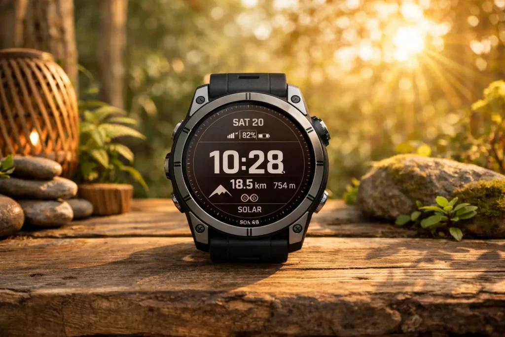 Garmin Fenix 8 43mm Solar: bom e barato que valem a pena