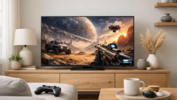 6 Smart TVs Samsung NEO QLED 4K Gaming 43 polegadas 43QN90C com desempenho turbinado