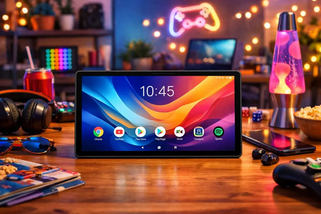 6 Tablets Android 13 com design premium por preço justo