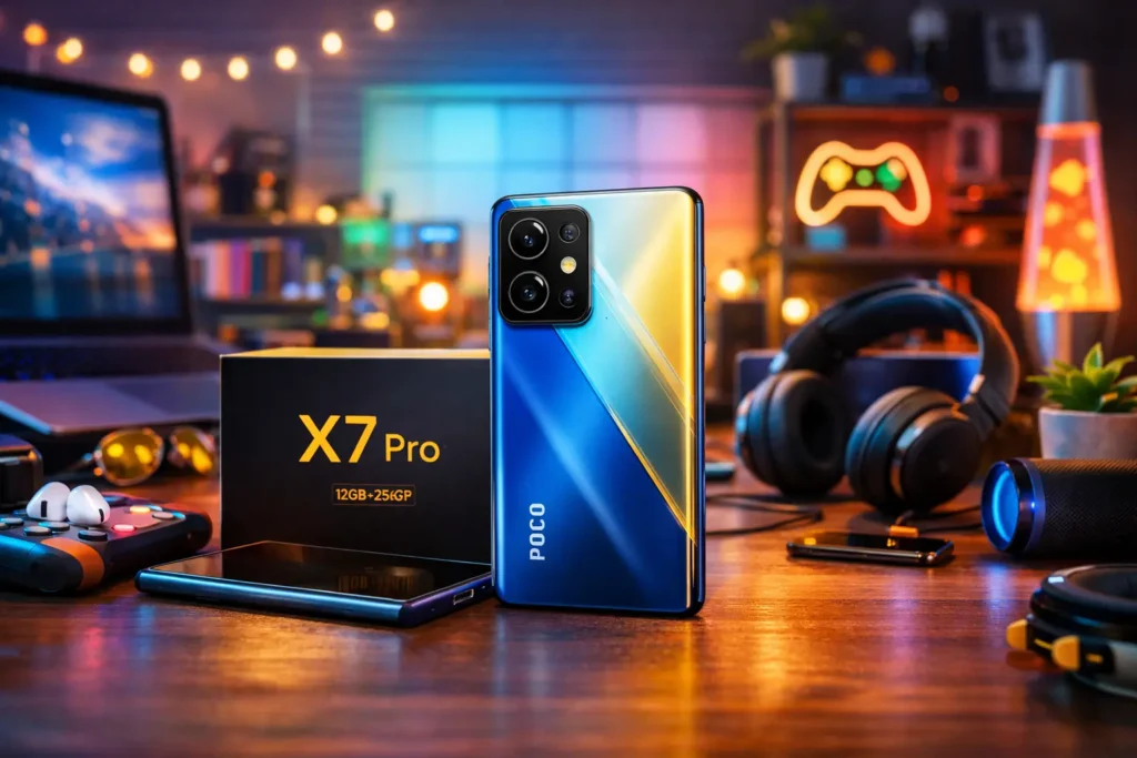 Poco X7 Pro 12GB 256GB bom e barato que valem a pena