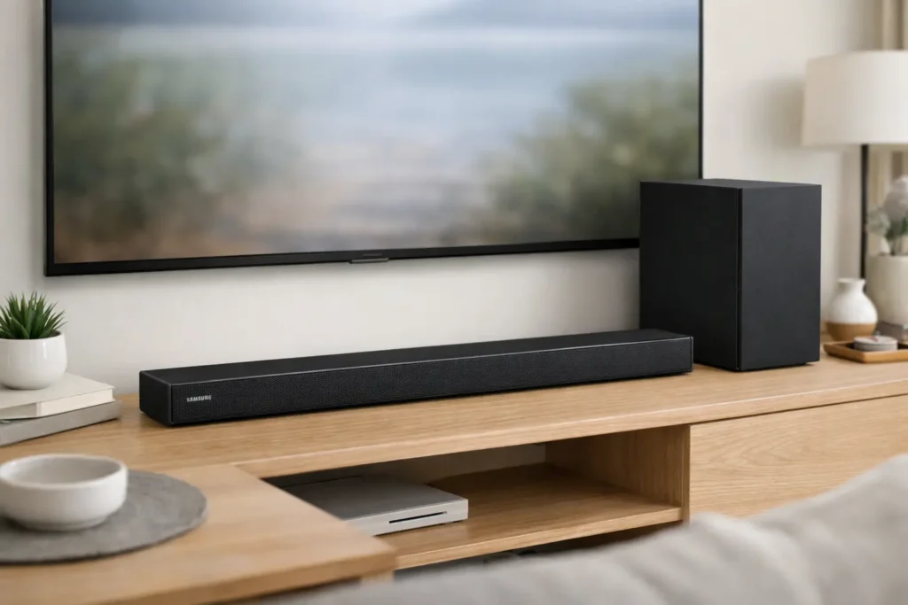 Guia rápido: 6 Soundbars Samsung com mais recursos