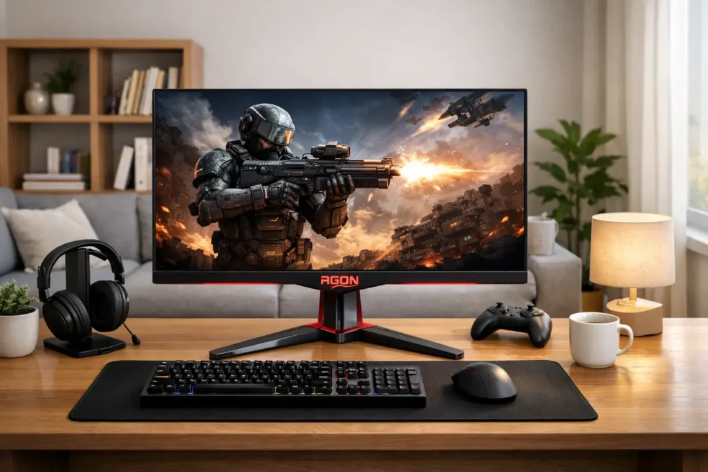 Monitores AOC Agon baratos e bons para gamers