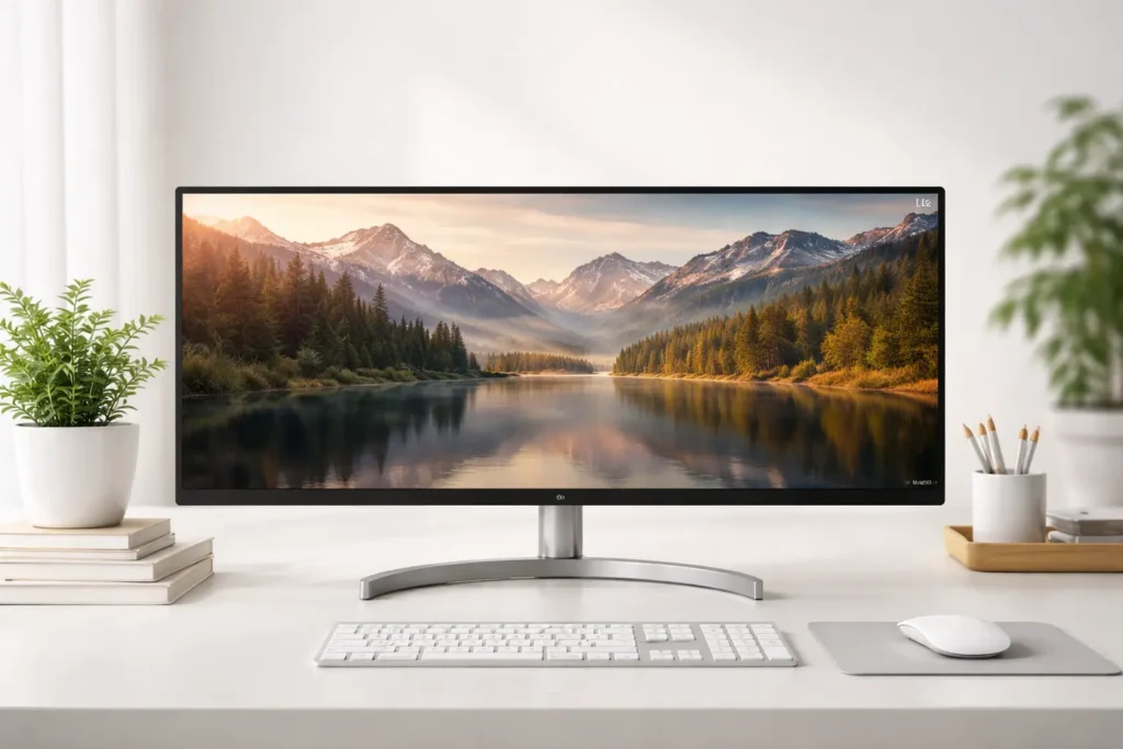 Monitor LG barato com alta avaliação