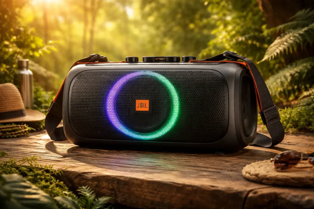 Custo‑benefício: 6 JBL PartyBox On-the-Go Essential para festas