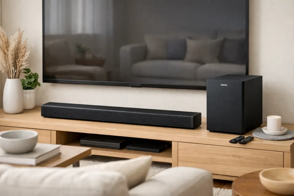 Top 6 Soundbars Samsung compactas e leves para usar no dia a dia