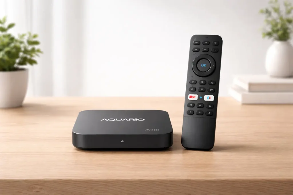 6 Smart TV Box Aquário 4K STV-3000 bons e baratos para comprar de olhos fechados
