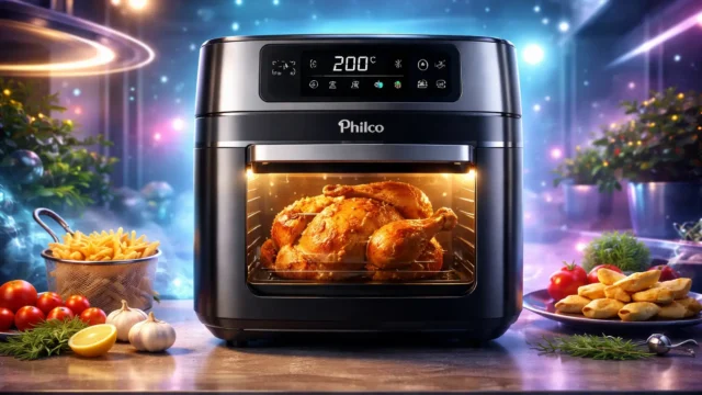 Fritadeira Air Fryer 12L Philco até R$650 com avaliações ★4,6