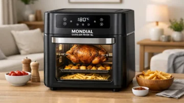 6 Fritadeiras Air Fryer Mondial Oven 12L com nota máxima dos usuários