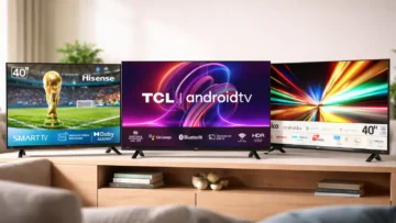 5 smart TVs 40 polegadas para escolher com mais segurança