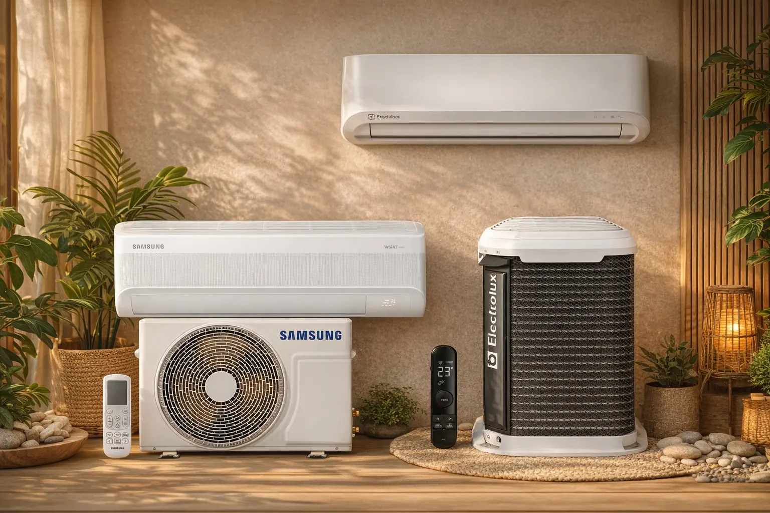 Como escolher ar-condicionado: Split Inverter vs Hi Wall Inverter para ...
