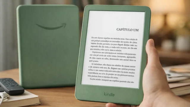 Kindle 16 GB — para quem busca leveza e praticidade