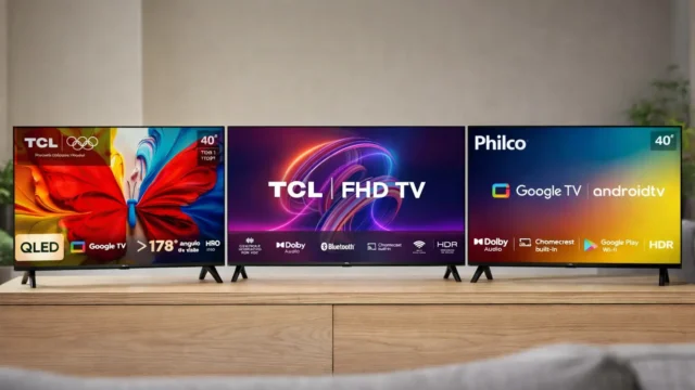 TV Smart 40 polegadas: 4 opções para escolher com clareza