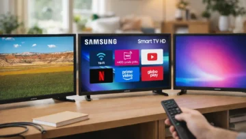 Smart TV Samsung 32 HD: 3 opções para escolher com clareza