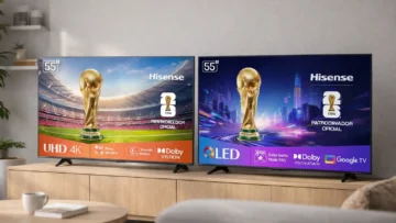 TV Hisense 55: 2 opções por perfil de uso para decidir