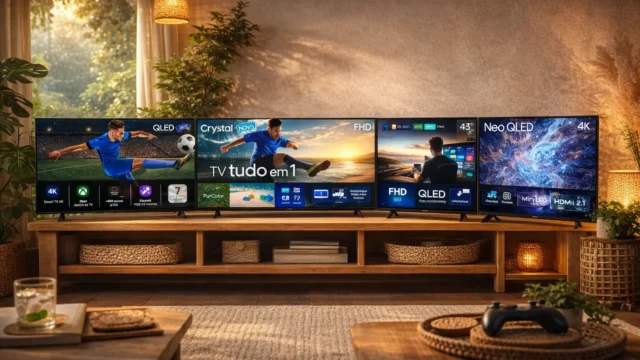 TV Smart Samsung 43 polegadas: 5 opções para escolher bem