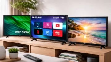 TV Smart Samsung 32": 3 opções para quem busca qualidade de imagem e recursos práticos
