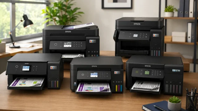 Multifuncional Epson EcoTank: 5 opções por perfil de uso