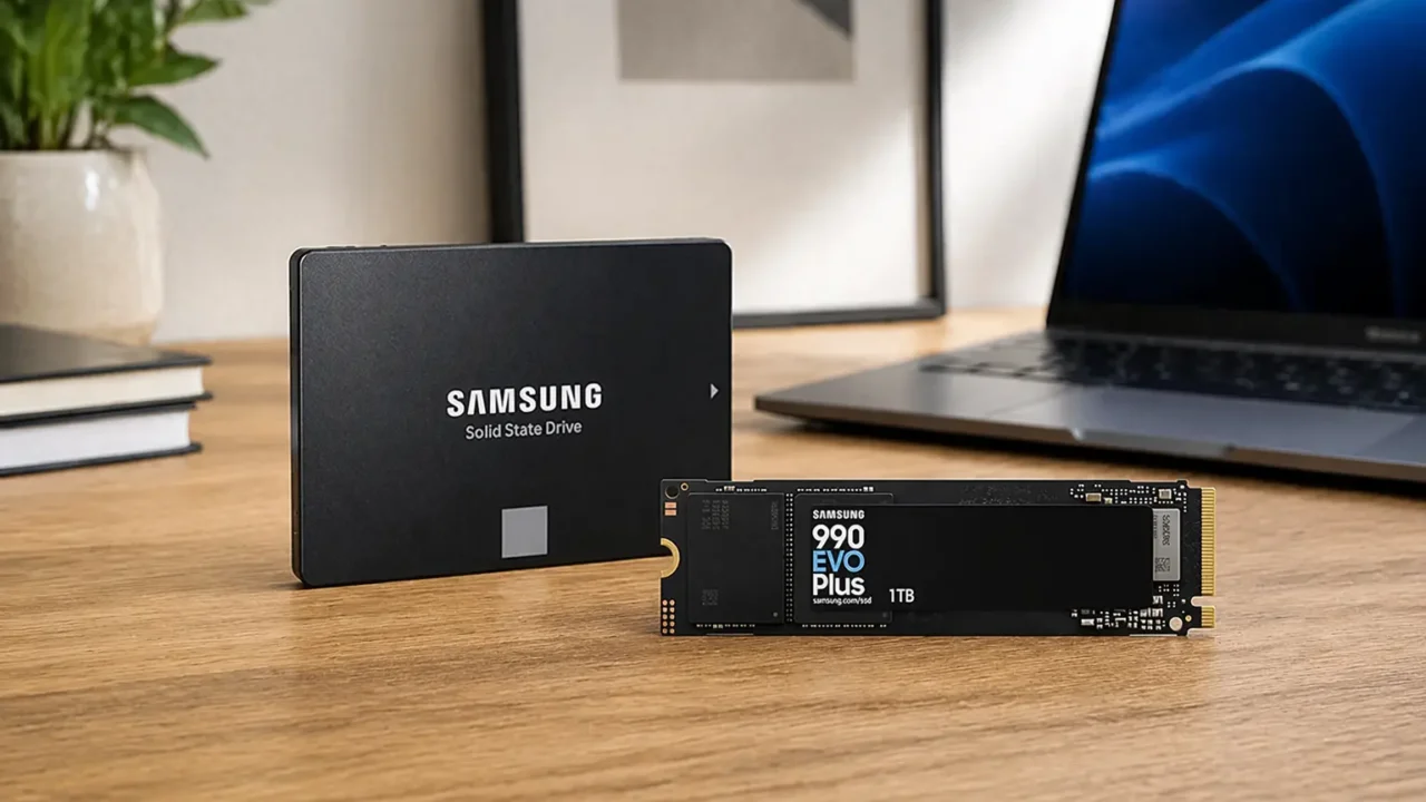 SSD Samsung: 2 opções para escolher com clareza no seu uso