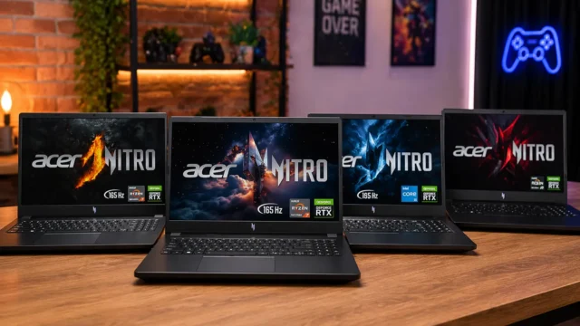 Notebook Nitro Acer: 4 modelos para escolher com clareza