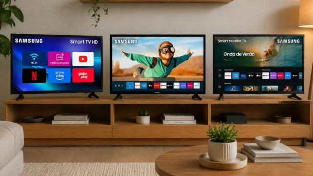 Samsung TV Smart 32: 3 modelos para alinhar ao uso