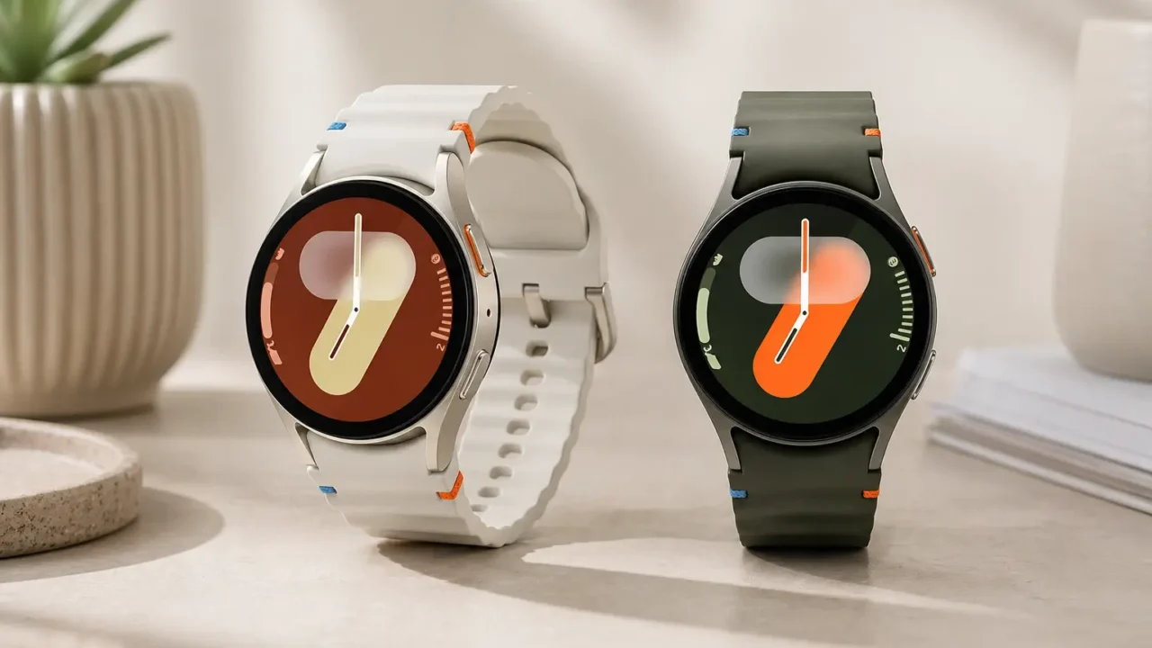 Galaxy Watch7 40mm: 2 opções por cor para uso diário
