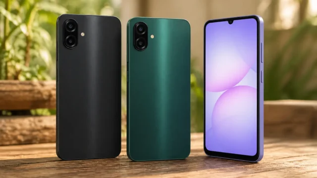 Galaxy A07 128GB: 3 versões para uso diário e escolha por cor