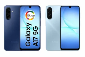 Galaxy A17 azul: 3 opções para escolher por memória