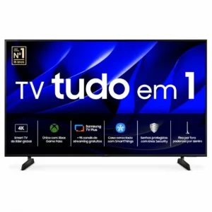 Samsung Smart TV 70" Crystal UHD 4K 70DU8000: serve para sala ou entretenimento em família