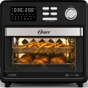 Oster Forno e Fryer 15L Multifunções Compact 10 em 1: qual é a real versatilidade na cozinha?