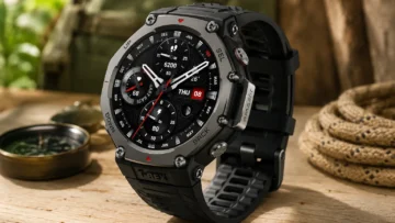 Amazfit T-Rex 3: robusto com GPS para treino e aventura