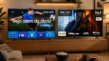 TV smart 55: 5 opções para streaming, jogos e casa