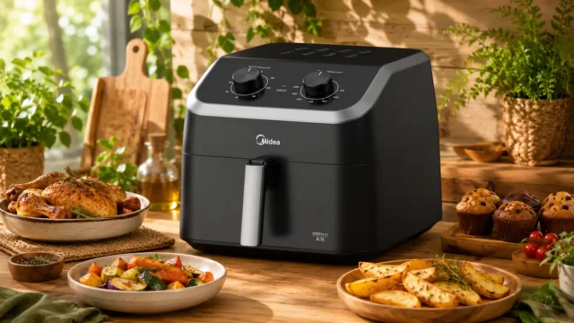 Midea Air Fryer 8,5L: faz sentido para porções grandes?