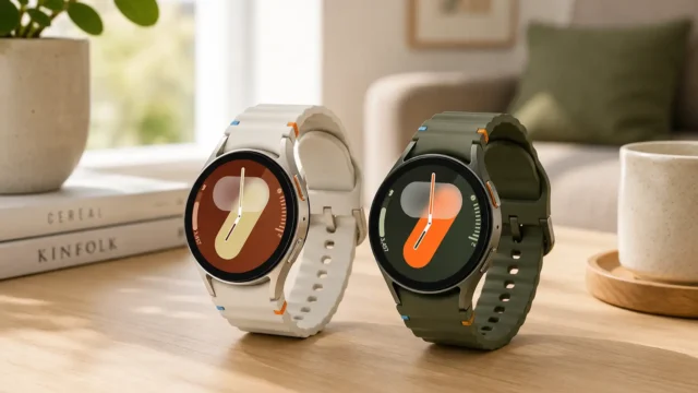 Galaxy Watch7: opções de 40mm e 44mm para uso diário