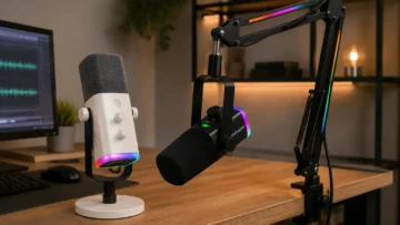 Microfones Fifine AM8 com braço articulado: 5 opções para streaming e gravação