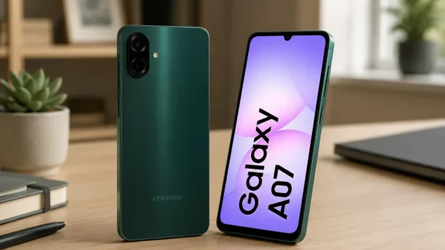 Celular Samsung Galaxy A07 256GB: 4 opções por memória e cor para decidir