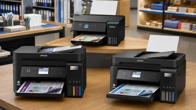 Epson EcoTank: 4 opções para casa, estudo e trabalho diário