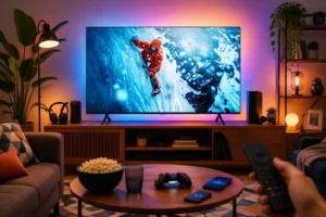 PHILIPS 50PUG7300 50" 4K: imagens e som para sala ou quarto
