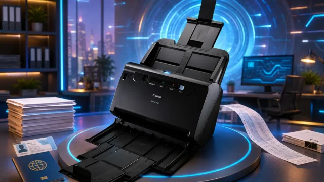 Scanner Canon DR-C240: 45ppm e alimentador de 60 folhas fazem diferença?