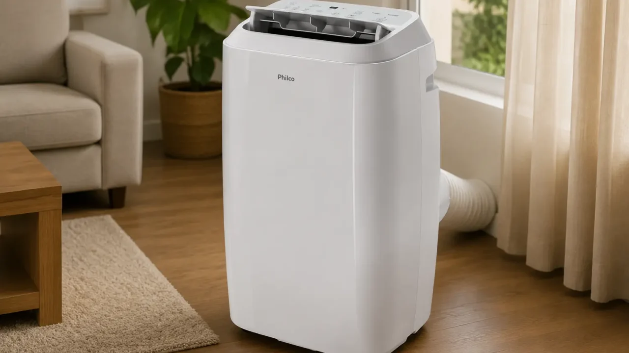 PHILCO PAC12000QF6: portátil e versátil para ambientes variados