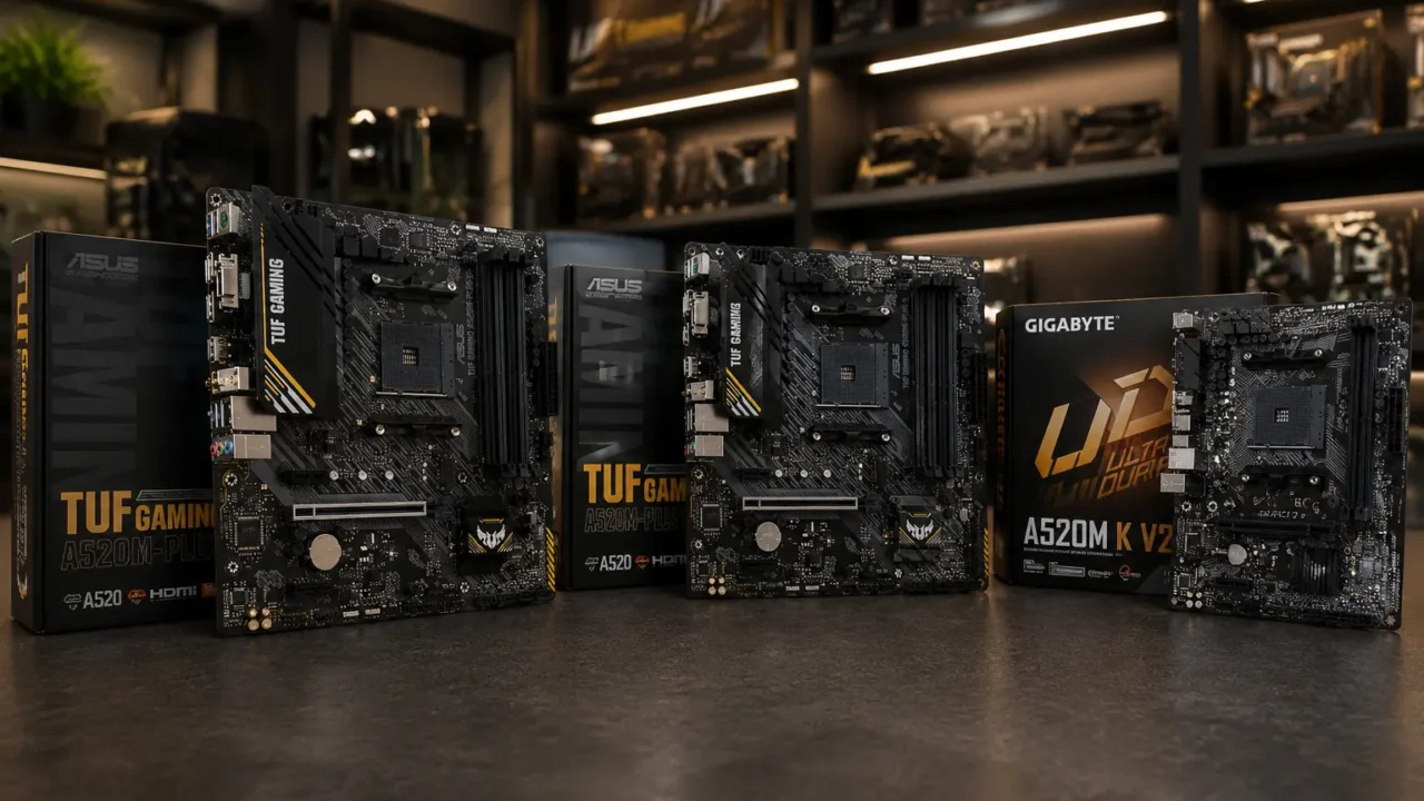 Placas-mãe: 3 opções para setups de jogos e uso diário