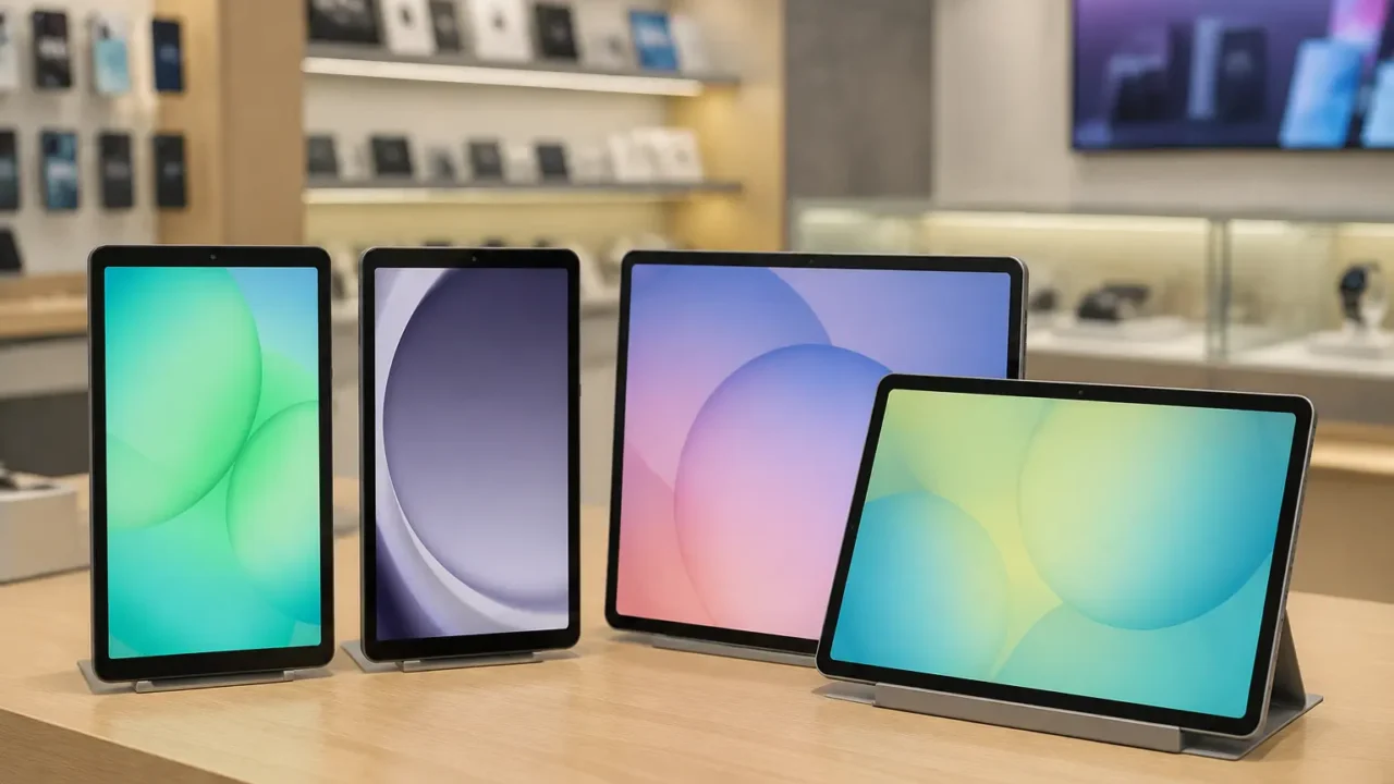 Tablets Samsung: 4 opções de tamanhos e capacidades para decidir com segurança
