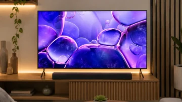 Samsung Smart TV 50” Crystal UHD 4K U8100F 2025 + Soundbar: acertos e limites na escolha
