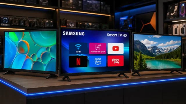 Smart TV Samsung 32 polegadas: 3 opções para uso diário em casa