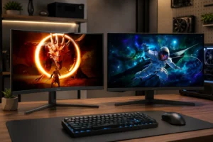 Monitor 144Hz 32 polegadas: 2 opções para jogos em tela curva