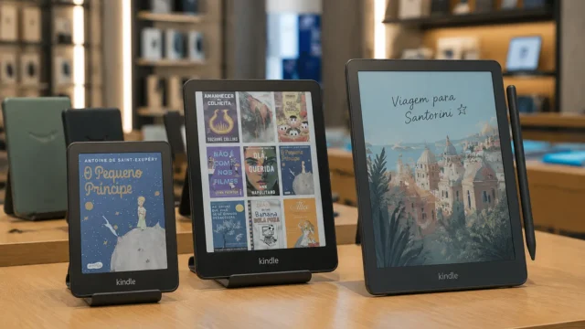 Kindle Colorsoft: 5 opções para leitura e escrita confortável no dia a dia