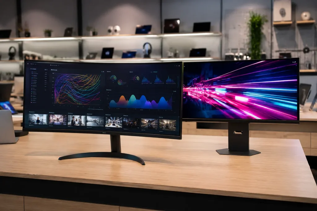 Monitor ultrawide 34 LG: 4 opções para trabalho e jogos