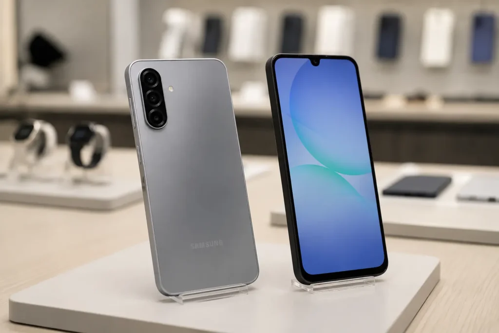 Galaxy A17 128GB: 2 opções para alinhar ao uso diário